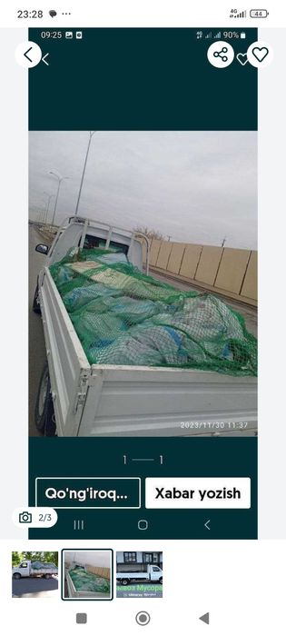 CHIQINDILARINI OLIB KETISH XIZMATI 
Uy, kvartira, pod’ezd yoki ofisi