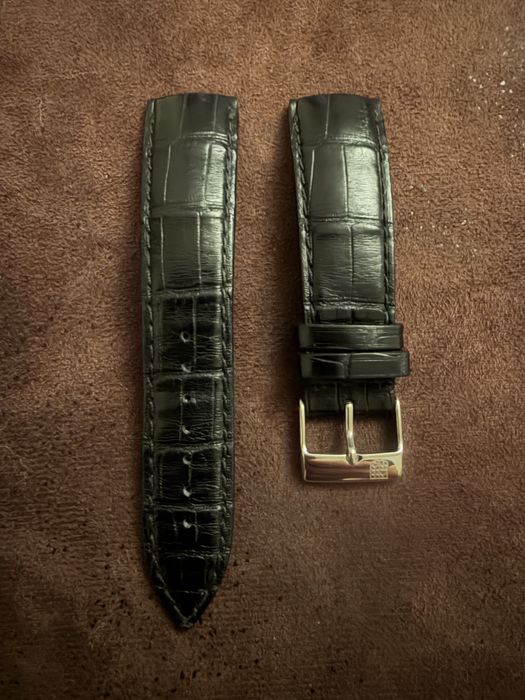 Curea piele aligator Frederique Constant 21/18 mm
