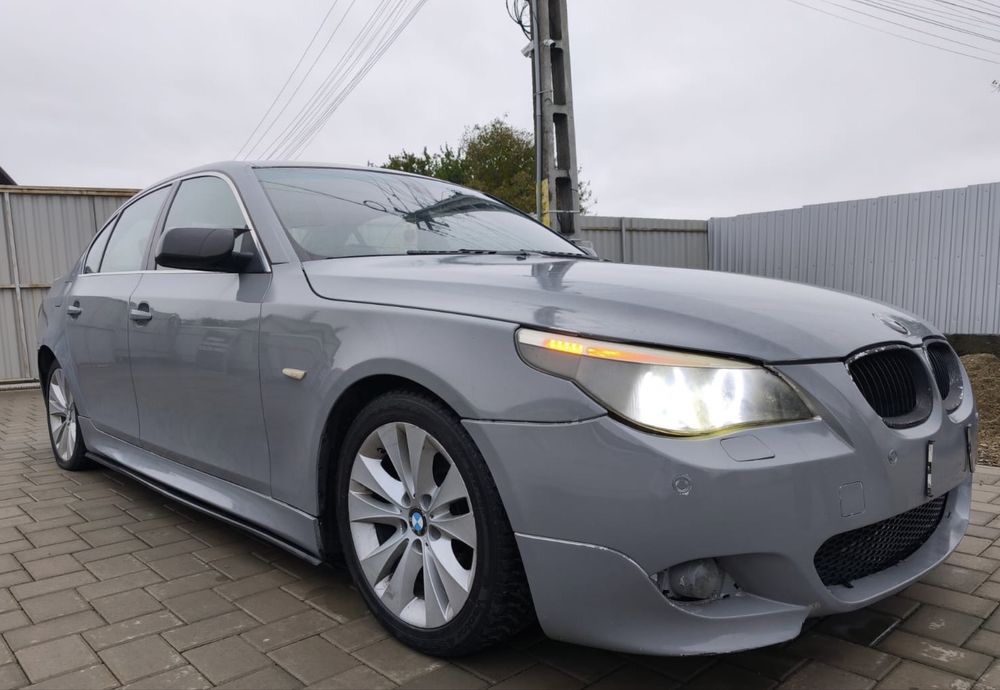 Dezmembrez BMW 530d M Pack ,volan stanga E60 3.0d 218cp,evacuare dubla