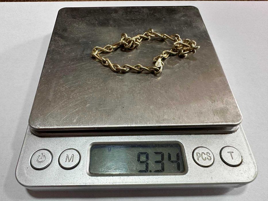 Златна гривна 14 карата – 9.34гр