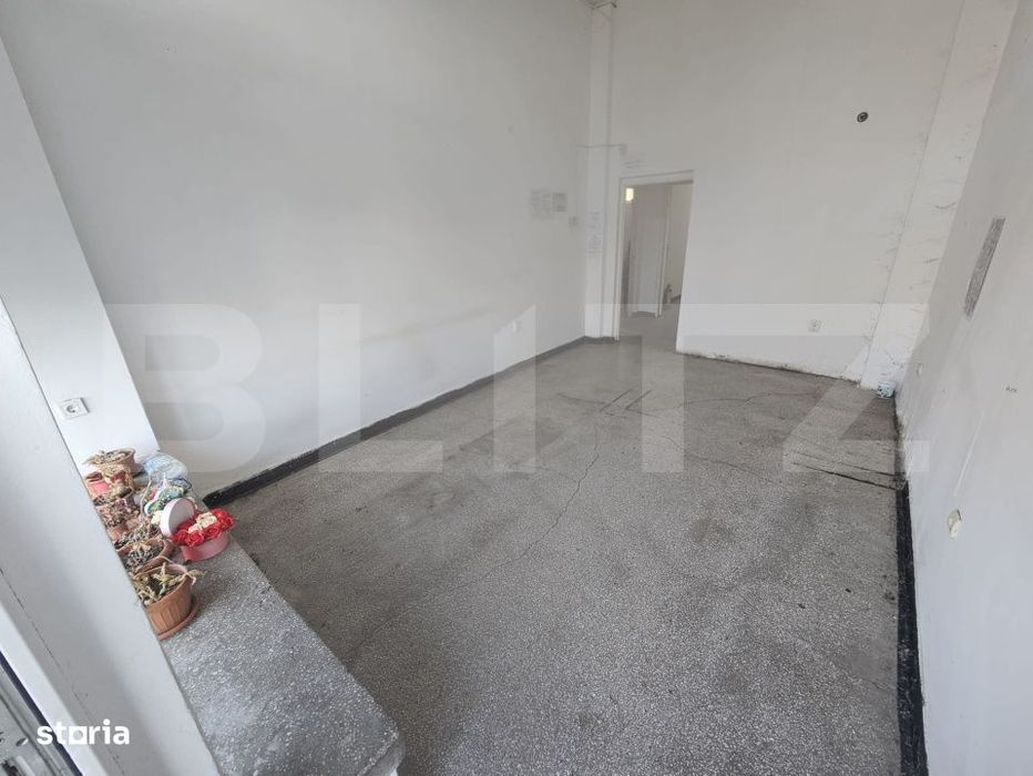 Spatiu comercial 50 mp, parter, cu vitrina si 2 intrari – Micro 6, H