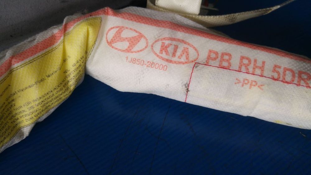 airbag cortina dreapta hyundai i20