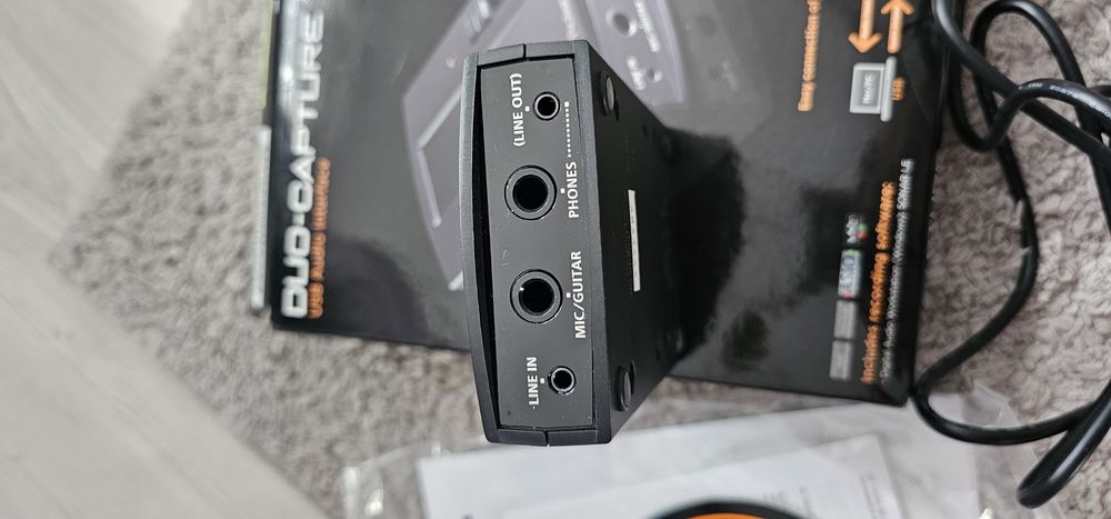 interfață audio USB portabilă Roland Duo-Capture (UA-11)