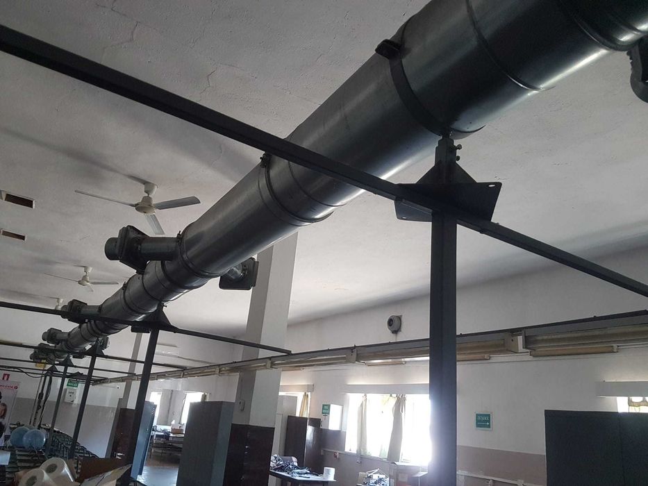 Instalatie de climatizare hala productie