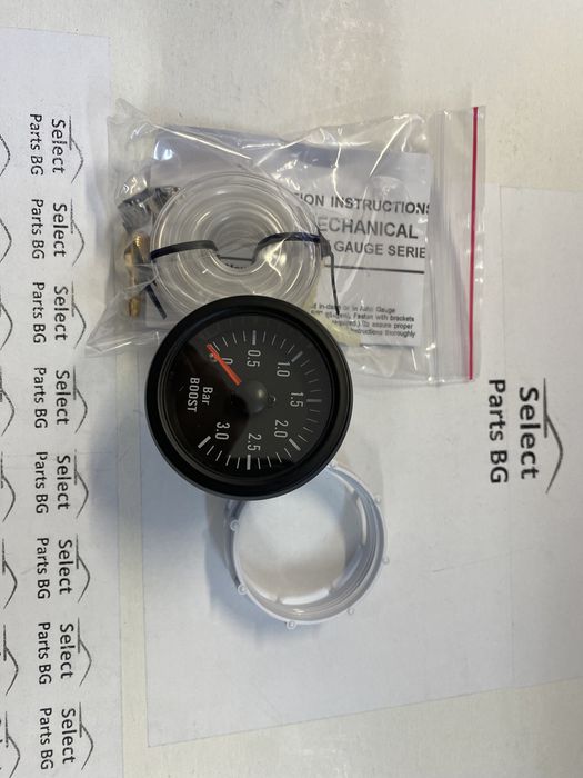Boost meter boostmeter буст метър буустметър 0-3 бара 52мм VDO Look
