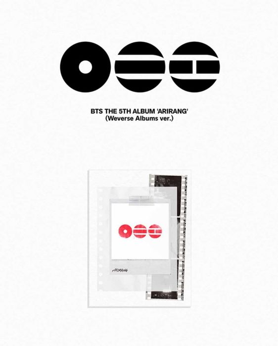 Альбом BTS ARIRANG - Weverse Version. 100% Оригинал. Новый - 1шт.