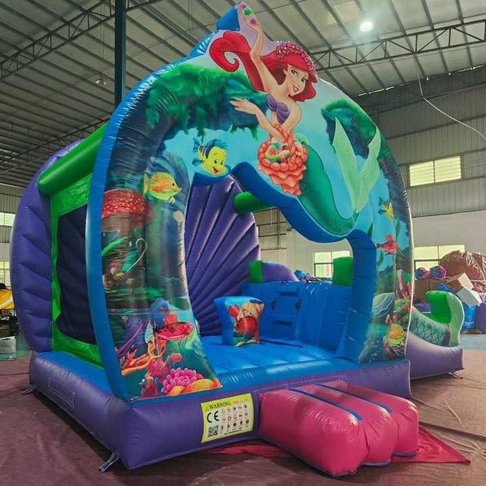 Детски надуваеми батути с пързалки за игра