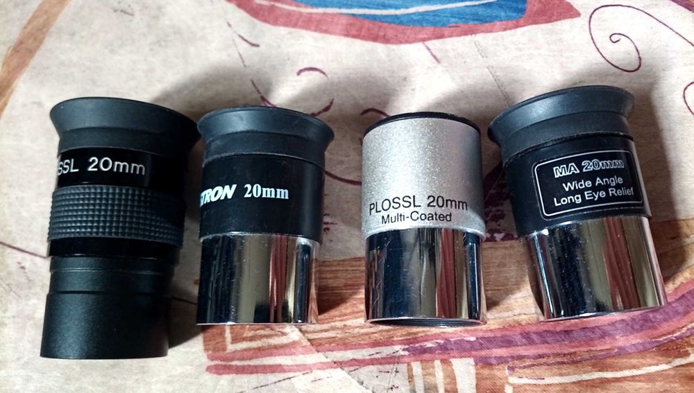 Окуляр, диагонал за телескоп 1.25",единични или комплект, качество