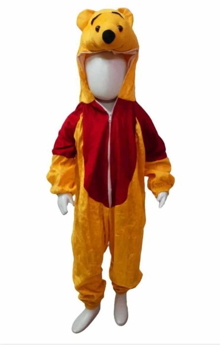Costum URS WINNIE THE POOH iepure capra ied miel bondar fluture buburuza albina cocos gaina rata vaca taur berbec salopeta lup greier furnica vulpe