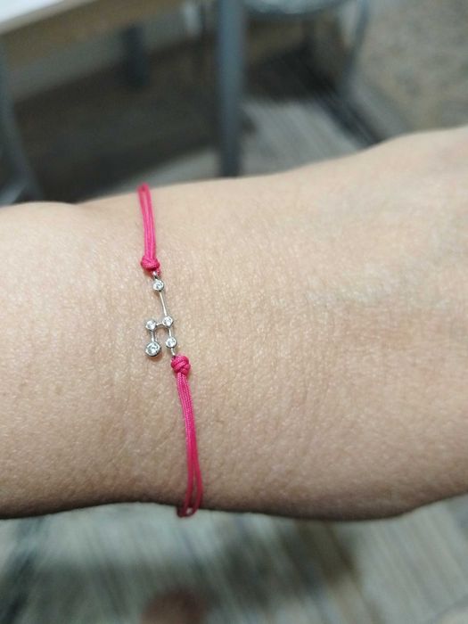 Браслет серебро 925 с позолотой