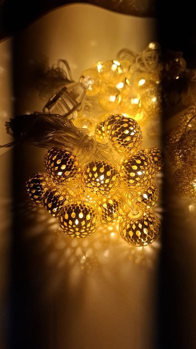 Гирлянды новогодние "Шарики" 3м.