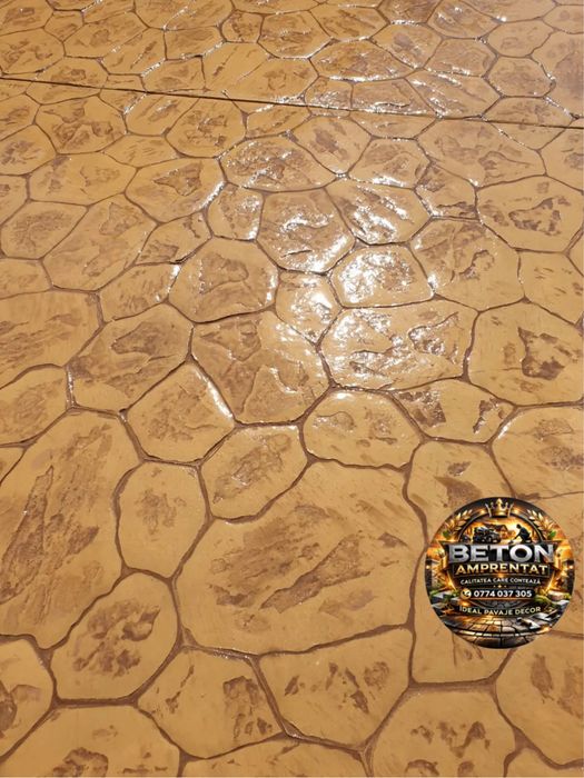 Beton amprentat si piscine