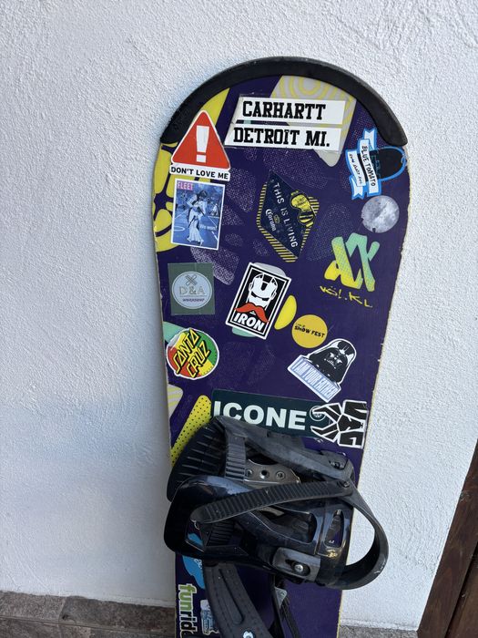 Placa Volkl + legaturi 140cm