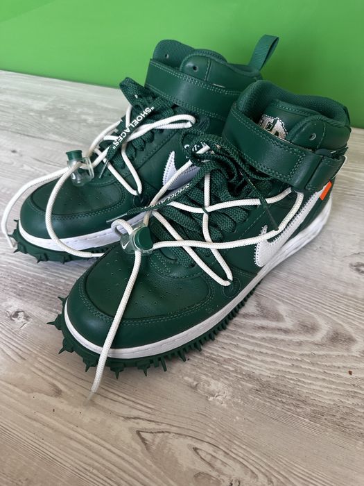 Nike originali Air Force 1 Mid Off-White Pine Green nr 42,5