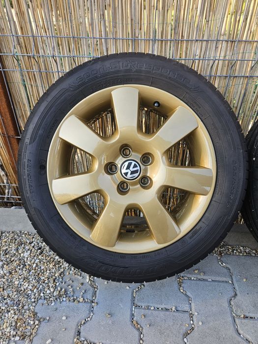 Jante 5x100 r16 cu cauciucuri aproape noi