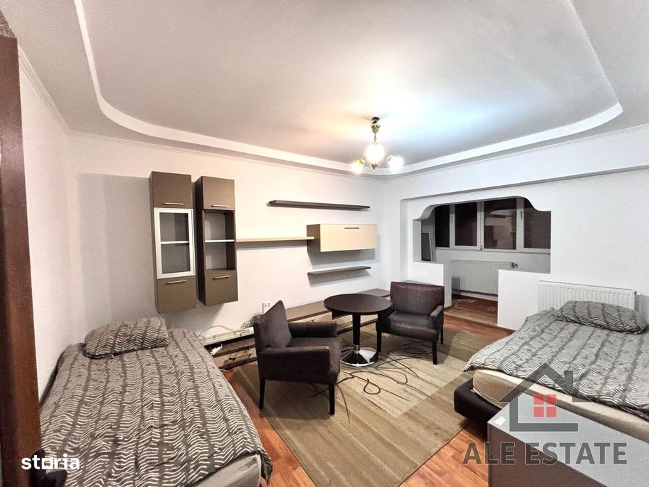 Ap. 3 camere decomandate, etaj 2,mobilat complet, zona Savarina, Turda