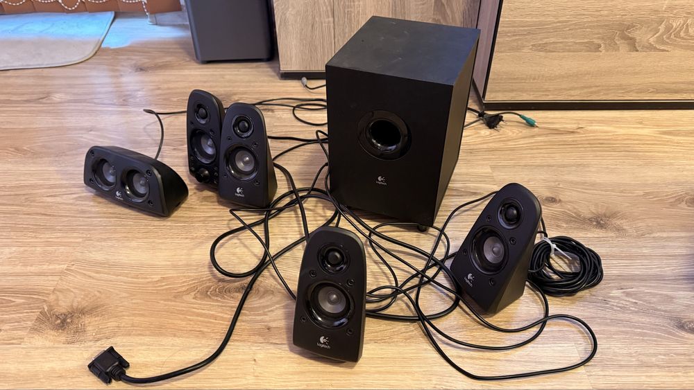 logitech z506 тонколони за компютър