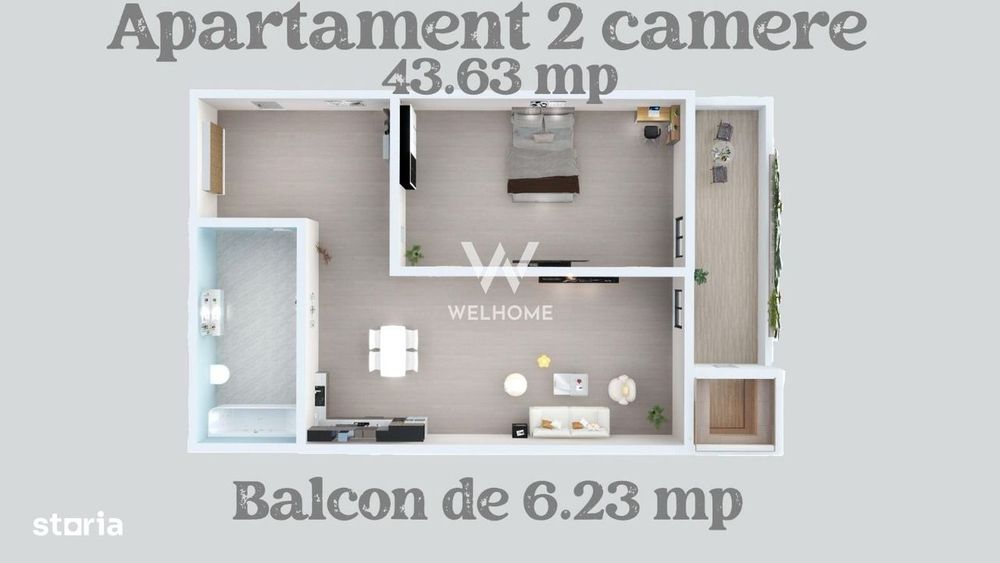 Perfect pentru investitie , apartament langa lac!