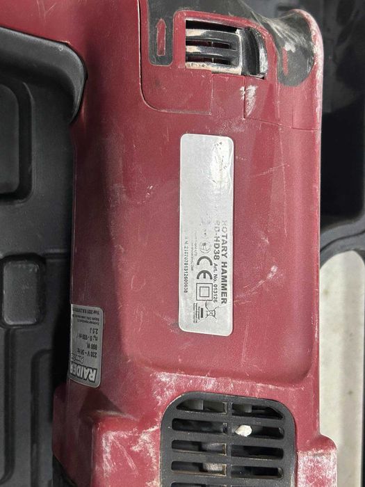 Перфоратор RAIDER RD-HD 38 800W 26mm 4 функции 2.5J