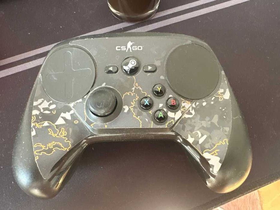Steam controller + Link