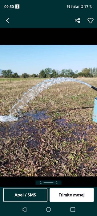 Foraje puțuri de apa,Denisipari prelungire fântâni