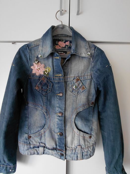 Дънково яке " Crazy word"  р- р "S"