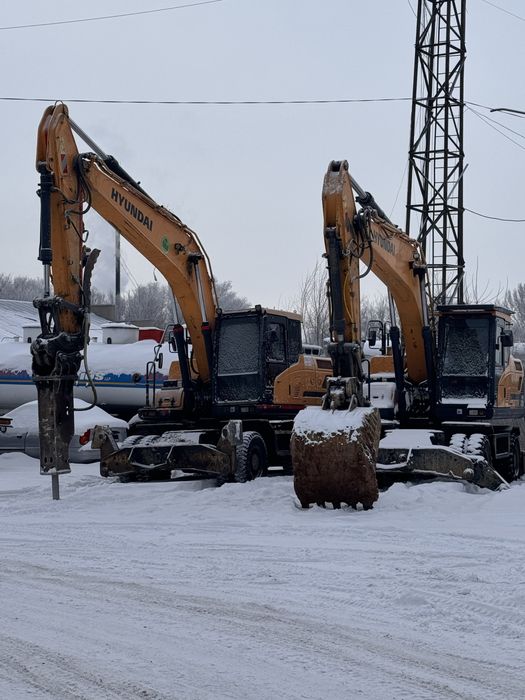 Услуги экскаватора погрузчика, гидромолота