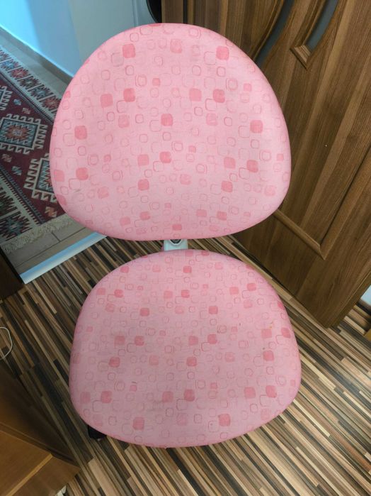 Birou și scaun reglabile, fete