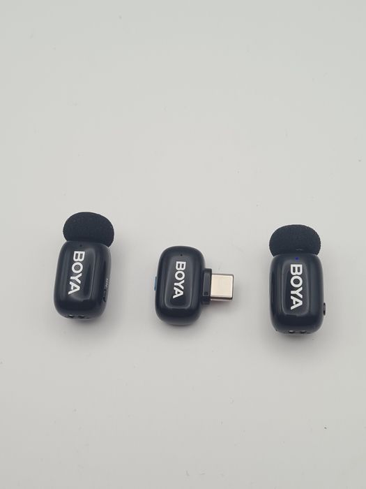Set 2 microfoane wireless BOYA Mini cu Noise Canceling
