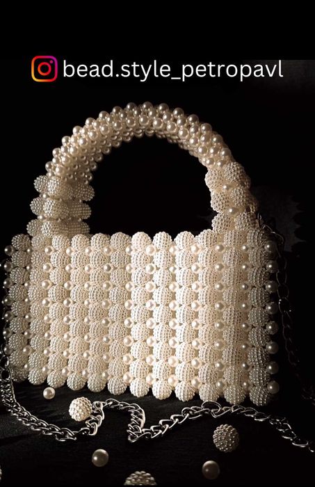 Сумка  из   бусин