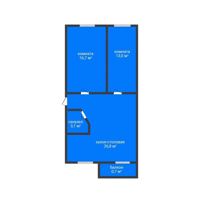 Продажа 3-комнатной квартиры