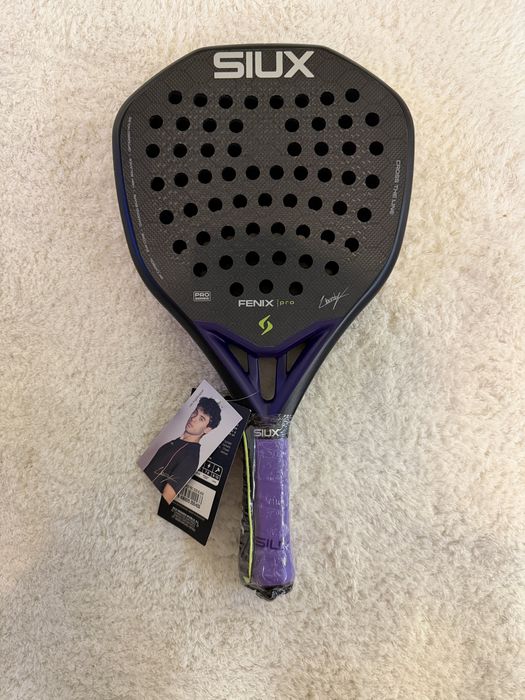 Paleta de padel Siux Fenix Pro 2026 Leo Augsburger