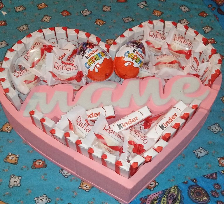 Сладкие букеты на праздник