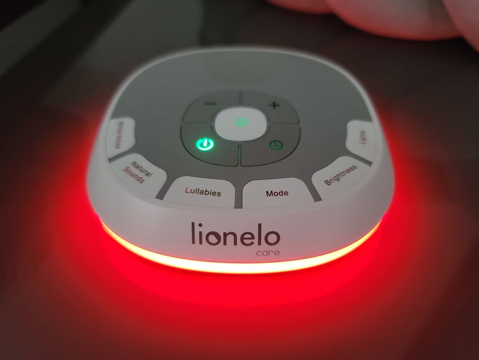 Sunet alb + lampa de veghe - BabyNap de la Lionelo