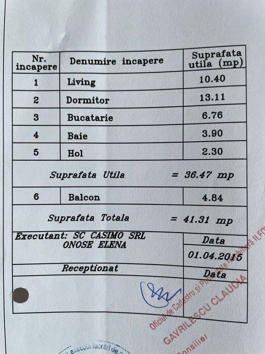 Popesti Leordeni Str Amurgului - Studio etaj 1 + loc parcare