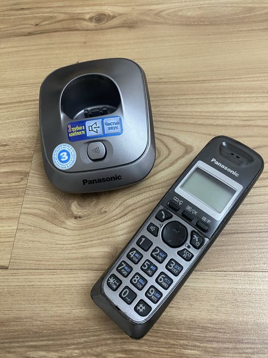 Радиотелефоны Panasonic и Texet