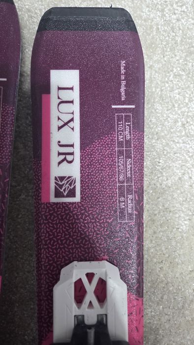 Schiuri Salomon Luxe 110 cm si Clapari Salomon RT Girly 20