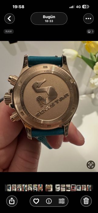 Часовник TİSSOT Seastar 1000 Chronograph 38mm