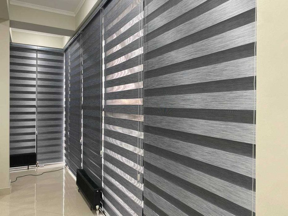 Новинка !!! Текстильные Жалюзи . Шторы % скидкой