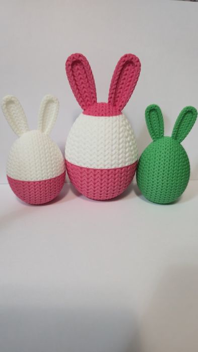 Зд принтирани зайчета