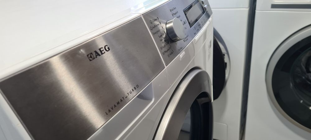 Пералня със сушилня AEG L87695WD Мотор Inverter Пране 9 кг/Сушене 7