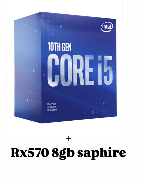 I5 10400F + rx570 8gb