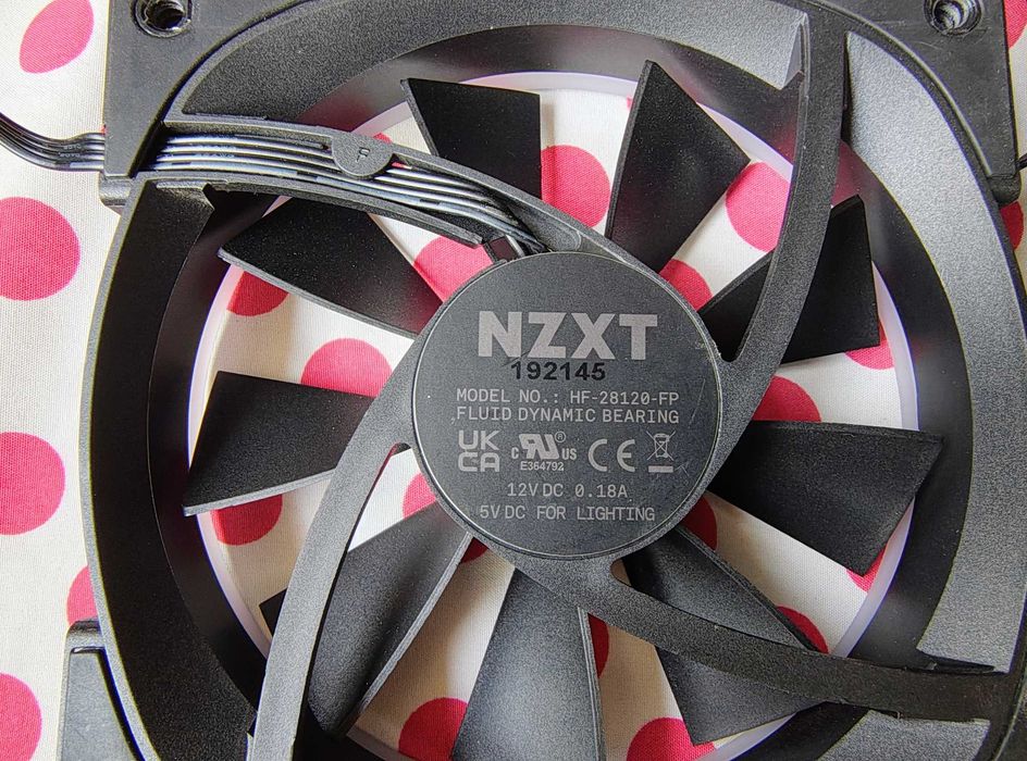 Cooler Ventilator NZXT Aer RGB 2 120 si 140mm RGB.