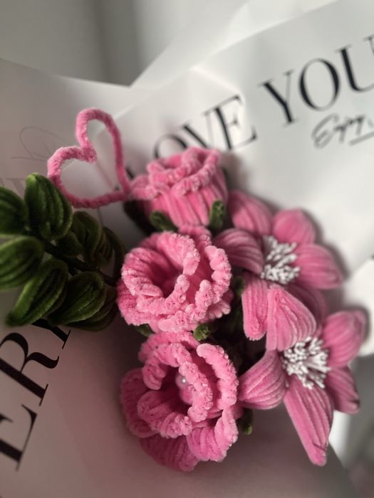 Buchet de flori handmade