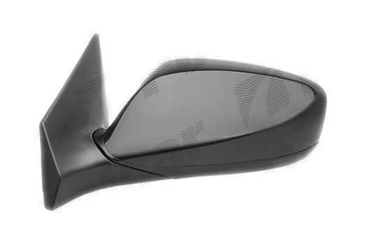 Oglinda exterioara Hyundai Elantra, 08.20, partea Dreapta, culoare sticla crom, sticla convexa, cu carcasa neagra, cu incalzire, ajustare electrica,
