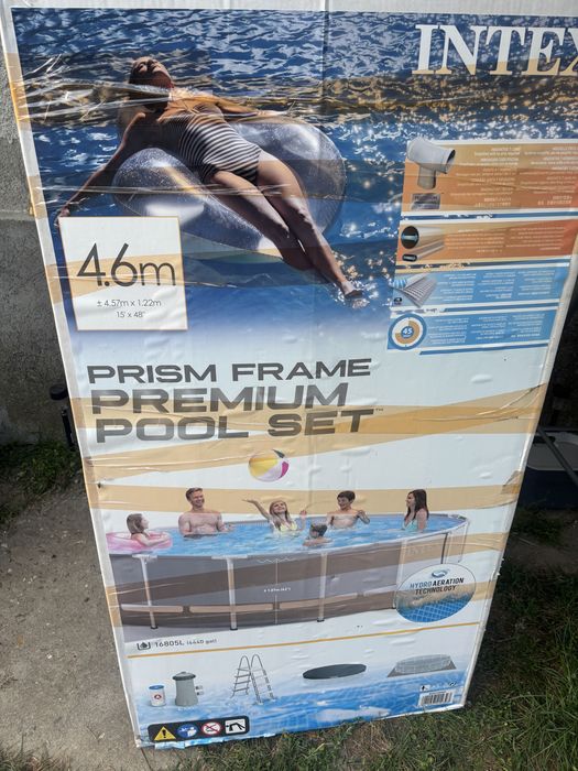 Piscină INTEX Prism Frame Premium 4,57 x 1,22 m – 16.805 L – set complet