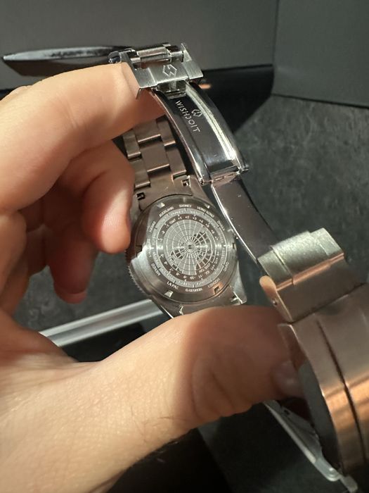 Автоматичен часовник Wishdoit GMT, 40мм, Seiko nh34