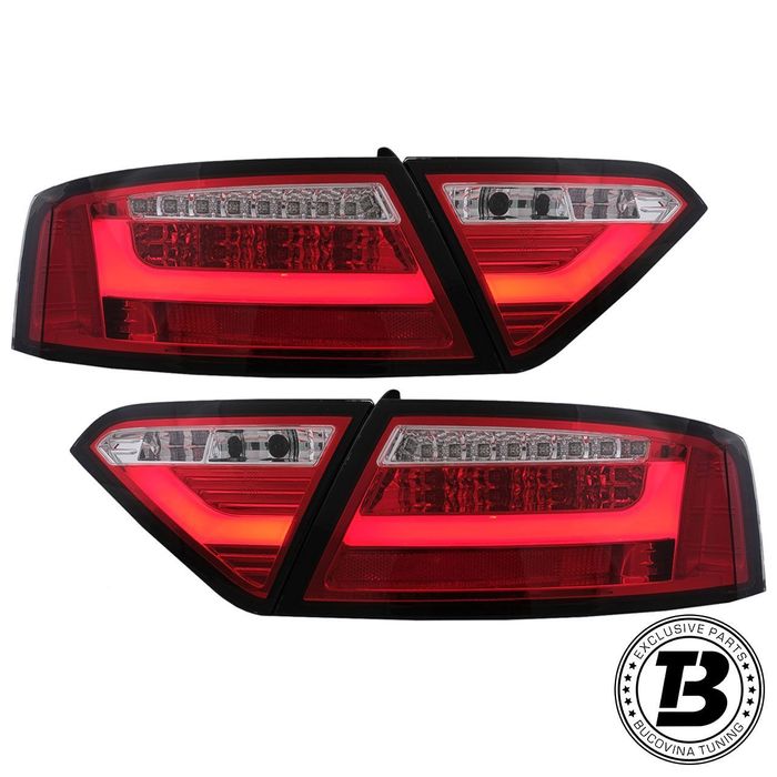 Stopuri LED compatibile cu Audi A5 8T Red Design