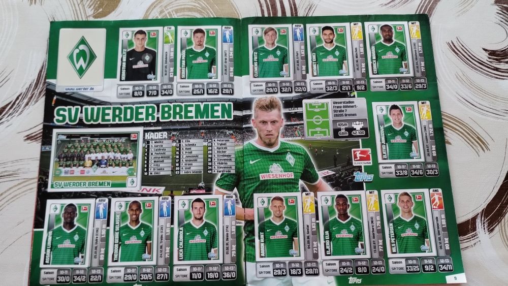 Списание Fussball Bundesliga 13/14