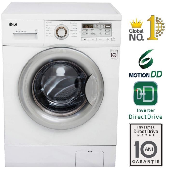 Masina de spalat LG 7kg Inverter Direct Drive